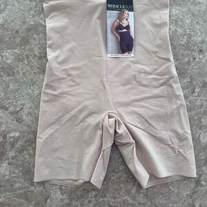 Miraclesuit High Waist Shapewear in Soft Beige